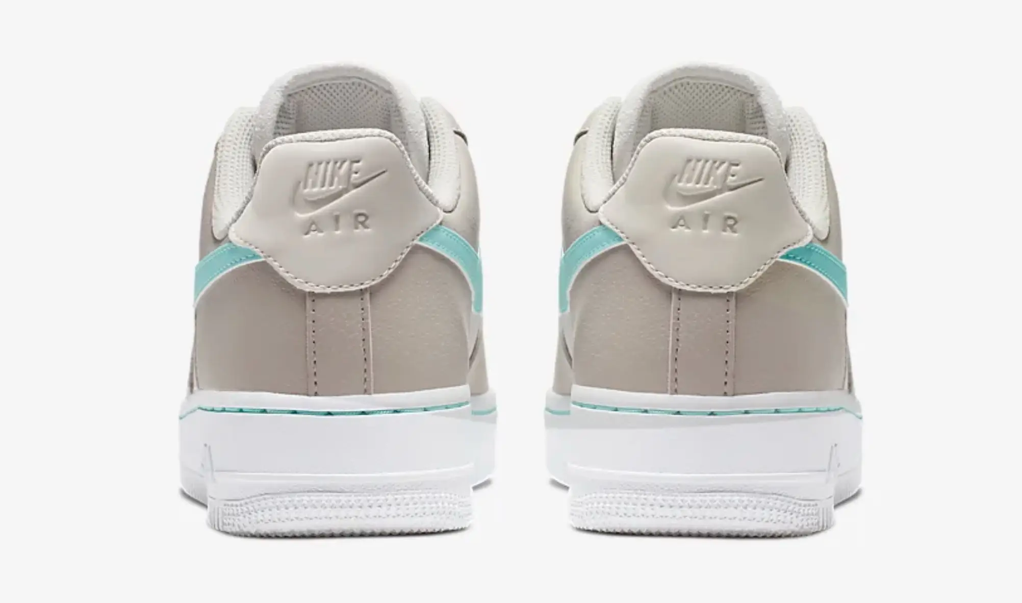 Check Out The Blue Swoosh On These Air Force 1 s In