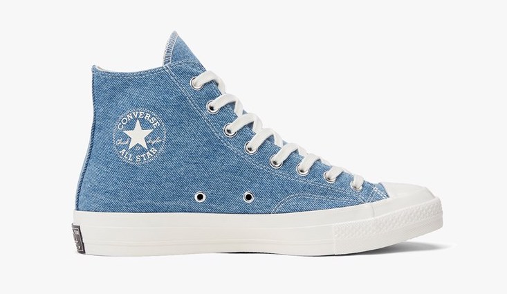 Converse Chuck 70 Hi Denim side