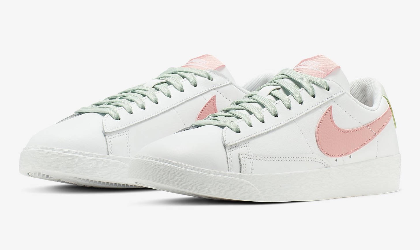 Nike Blazer Low Green Pink