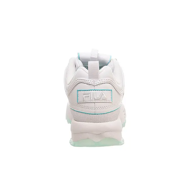 Fila disruptor outlet white and blue