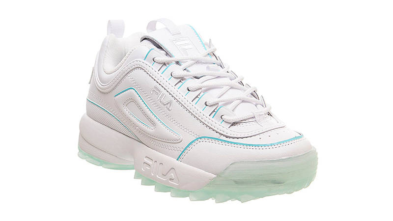 Fila Disruptor II White Aruba Blue