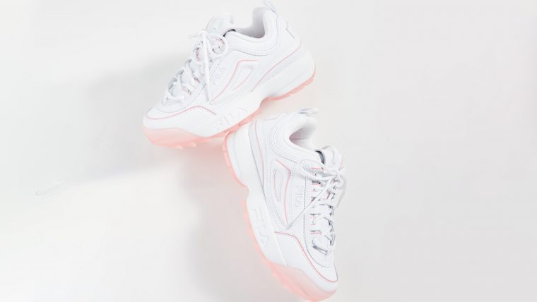 Fila Disruptor White Peony feature