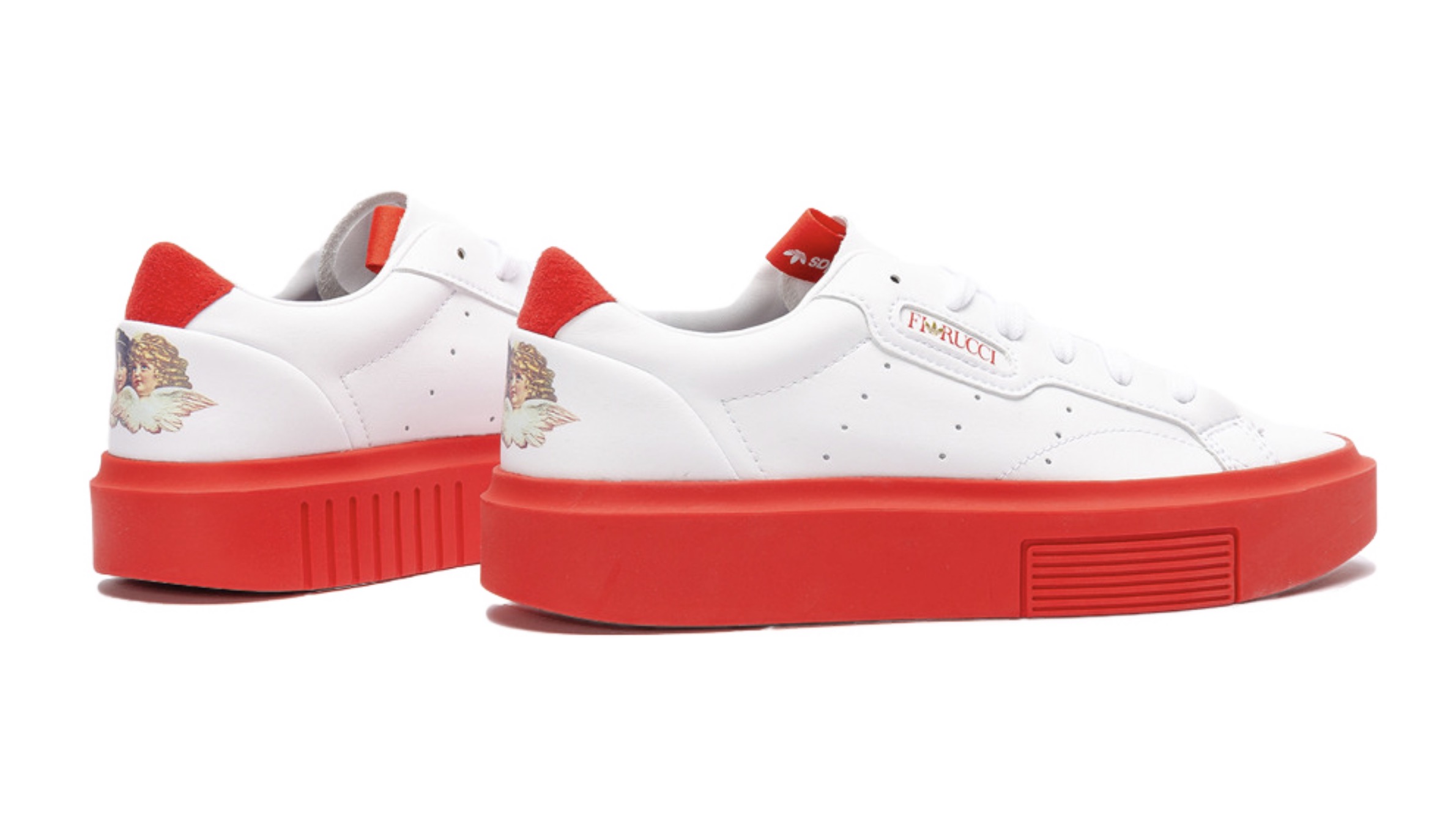 Fiorucci's Latest Collaboration With adidas Is A Sleek Super, In Bold Red Hues 2