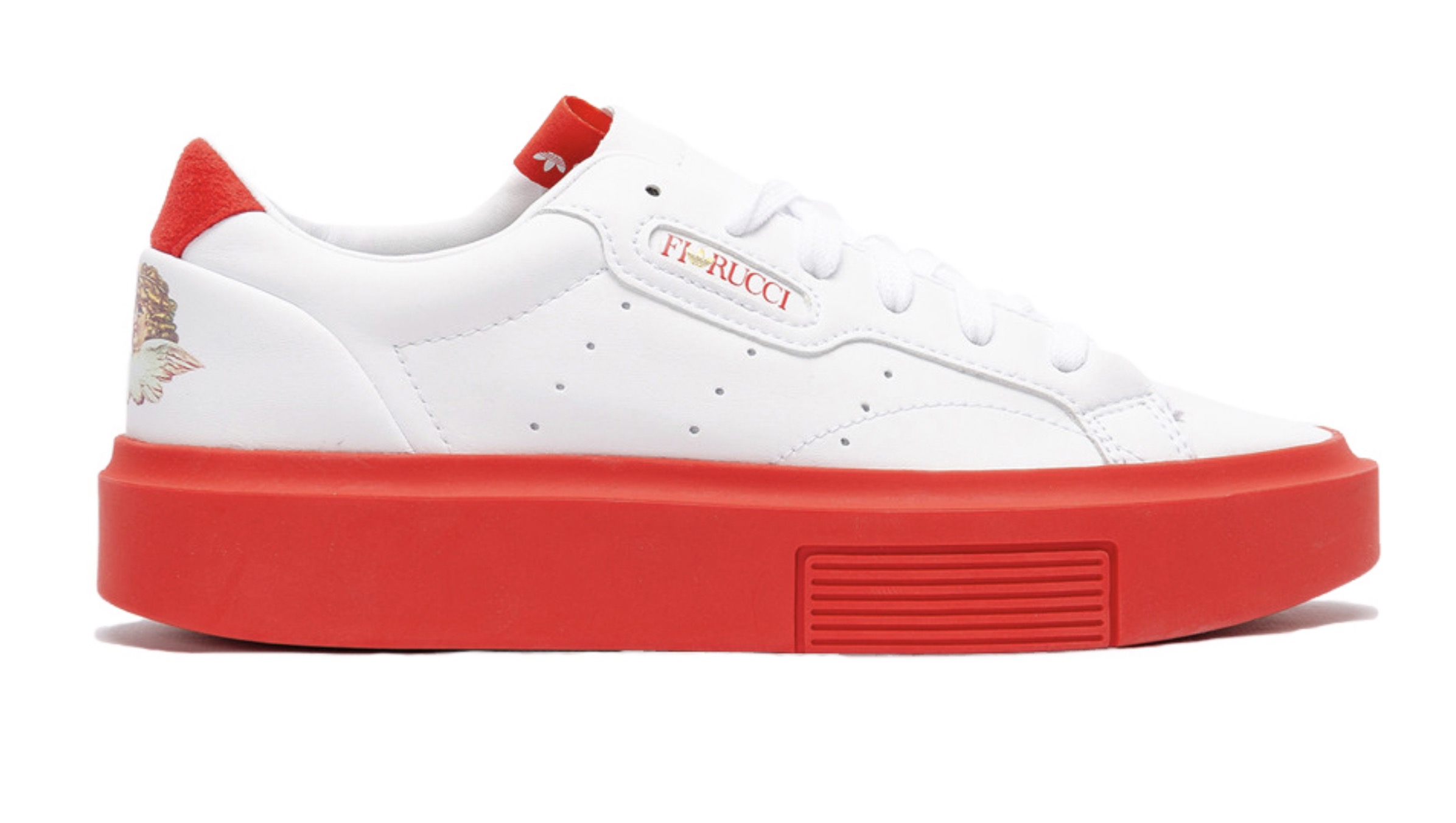 Fiorucci's Latest Collaboration With adidas Is A Sleek Super, In Bold Red Hues 3