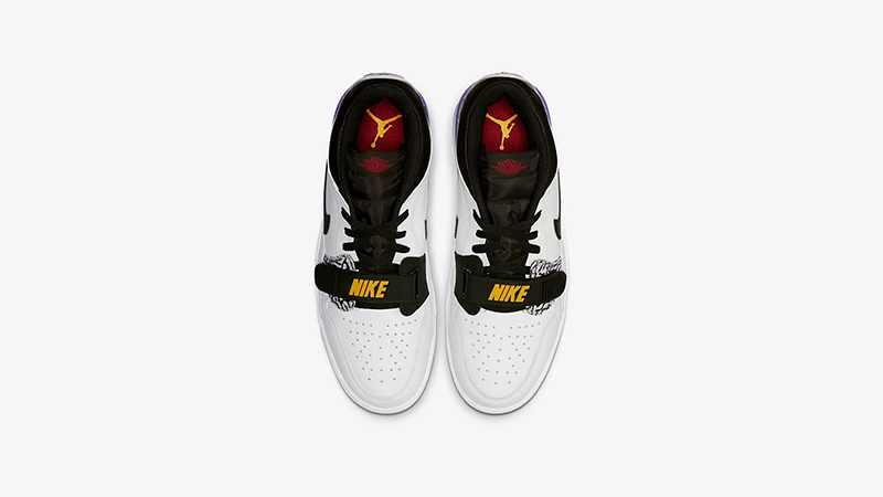 Jordan Legacy 312 Low White Purple