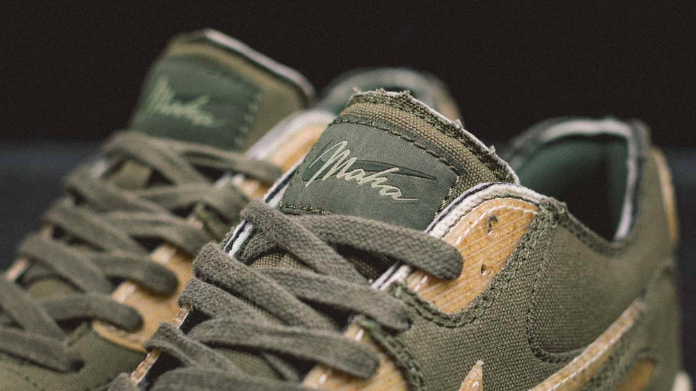 The maharishi x Nike Air Max 90 ‘maha Olive’ Is Made From 100% Organic Cotton