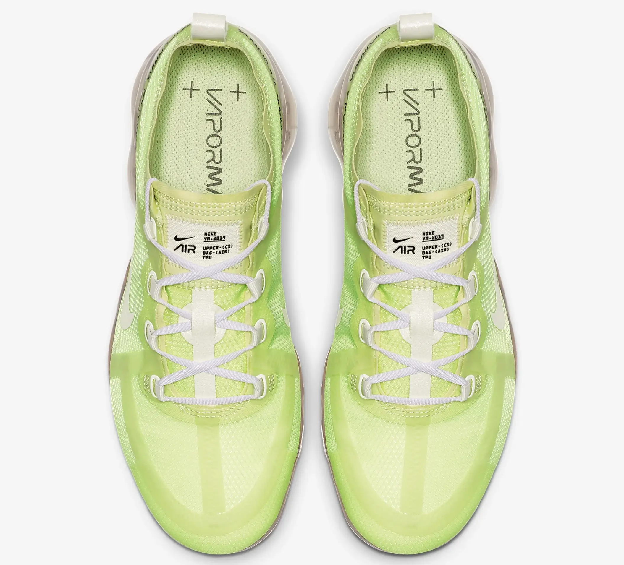 vapormax se luminous green