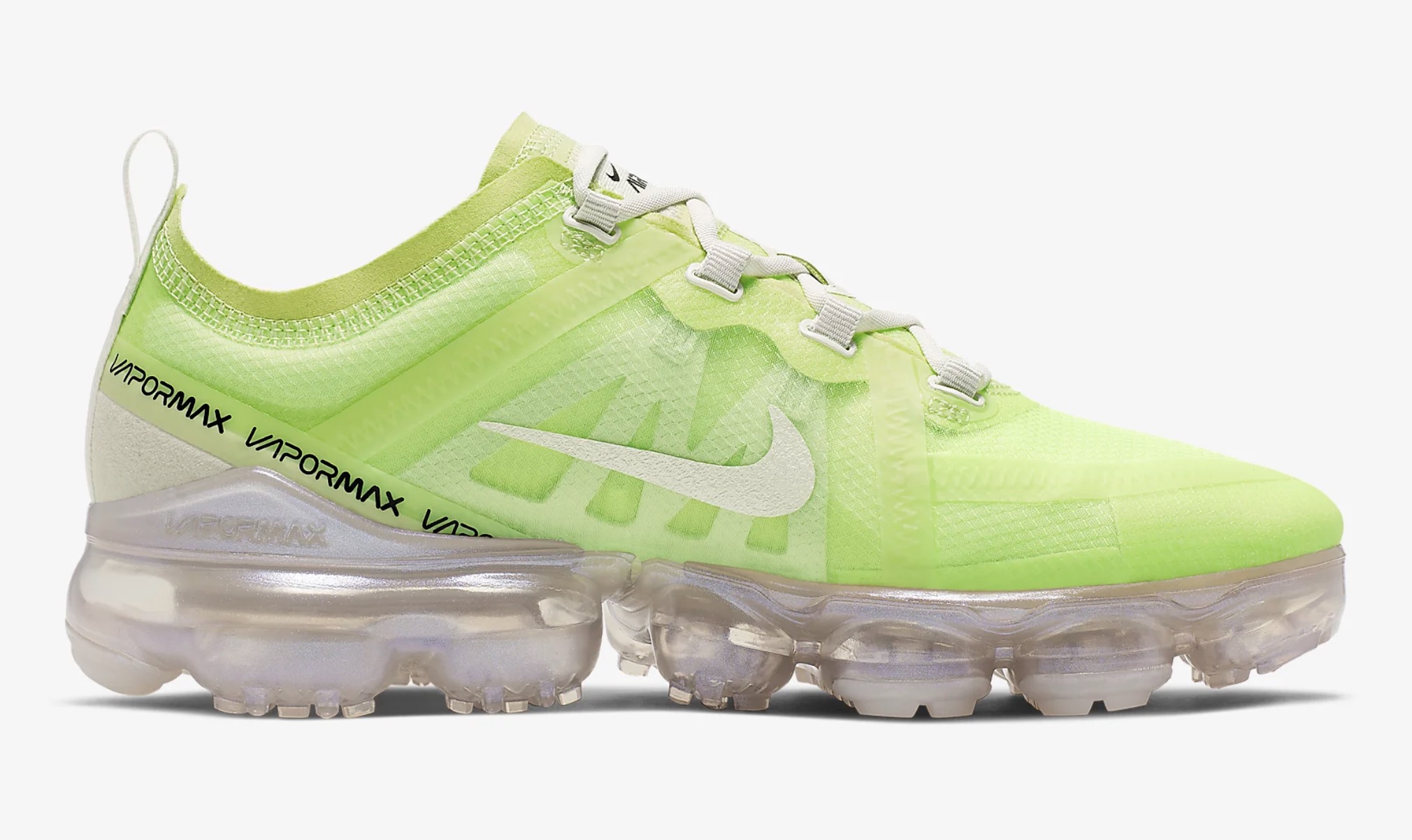 Nike Air VaporMax Luminous Green inside