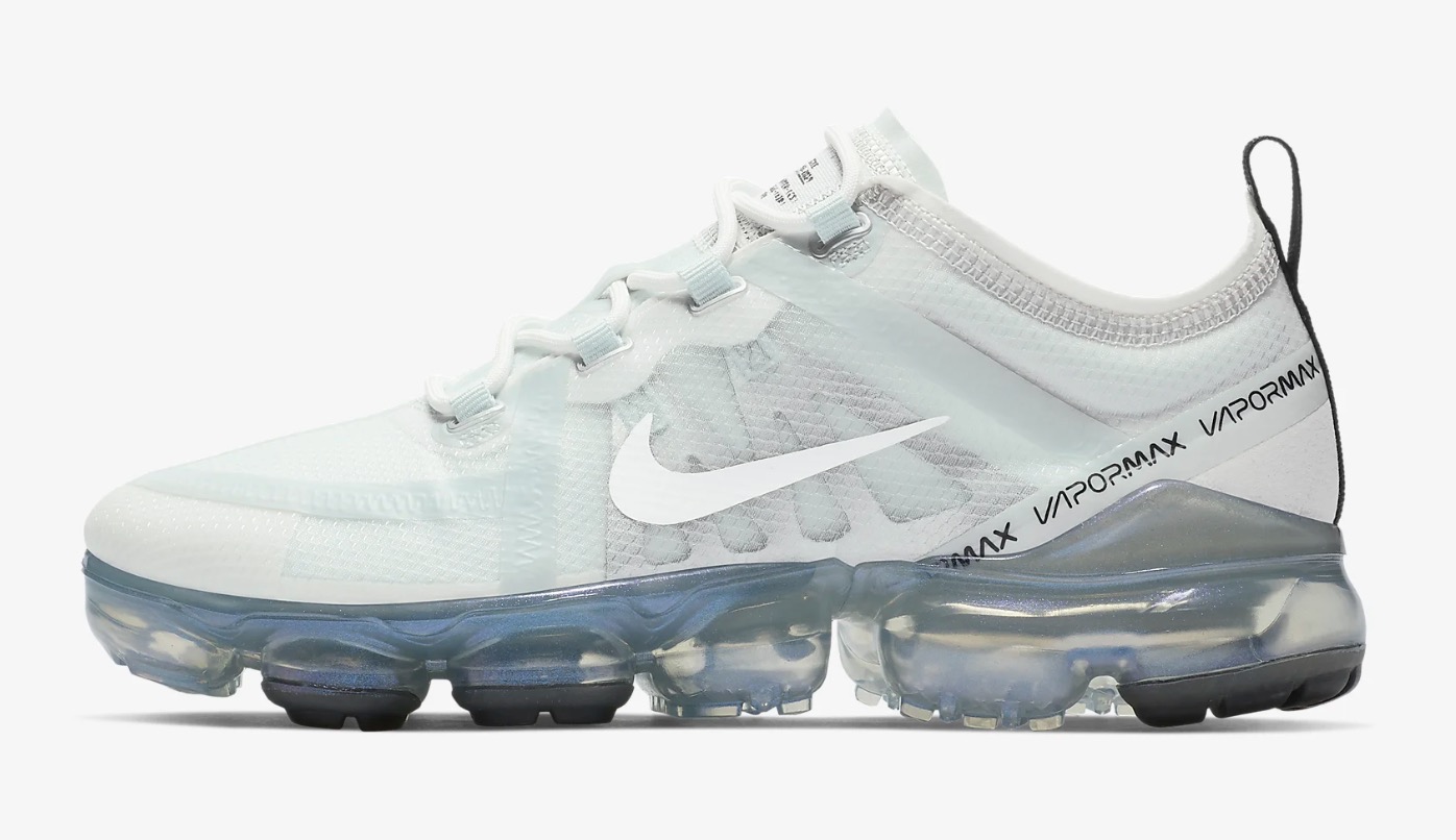Air VaporMax 2019Â Ghost Aqua/Black/Metallic Silver 