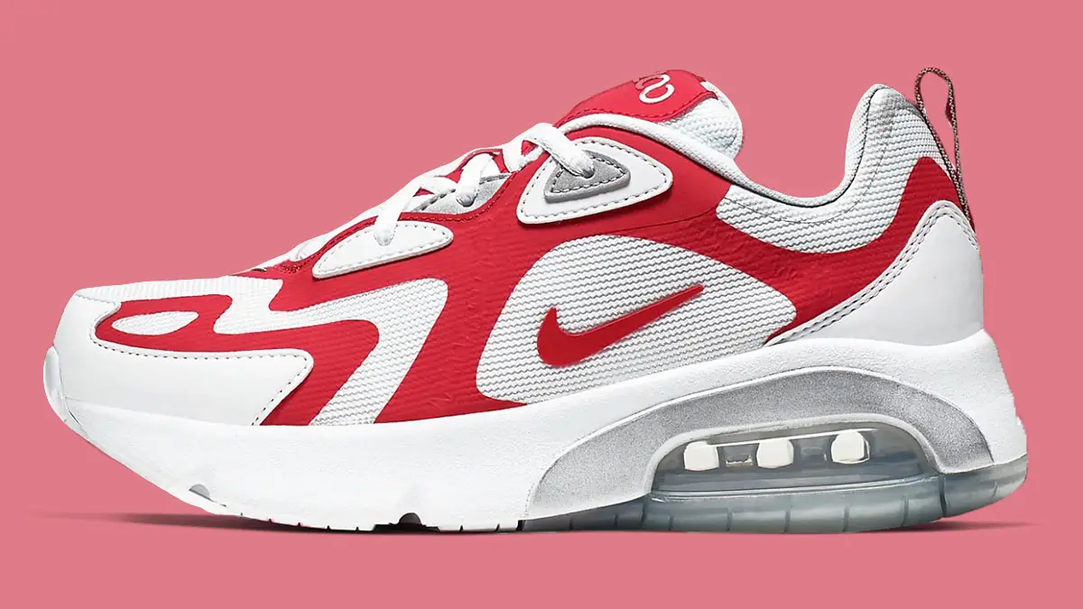 Nike air max hot sale 200 university red