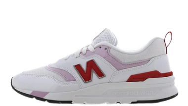New Balance W997 White Pink