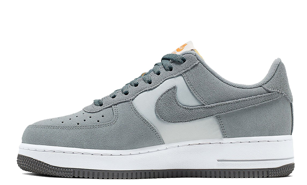 gray nike air force 1