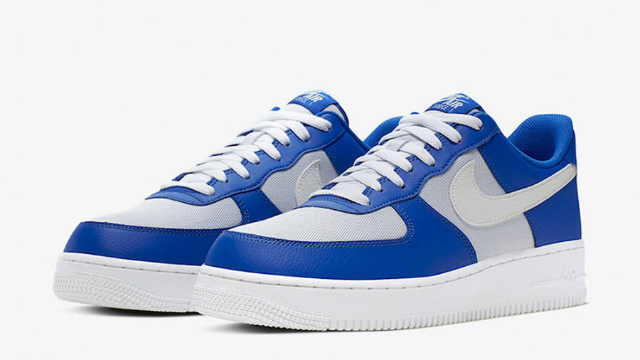 af1 blue and white