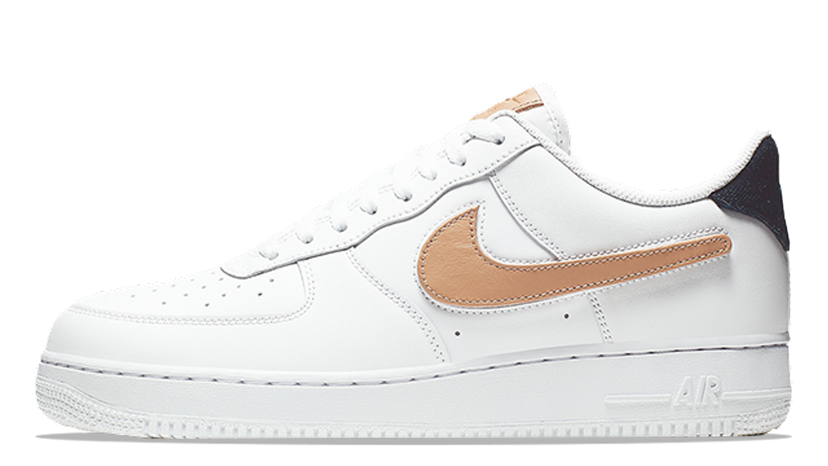 Nike Air Force 1 Low Removable Swoosh White