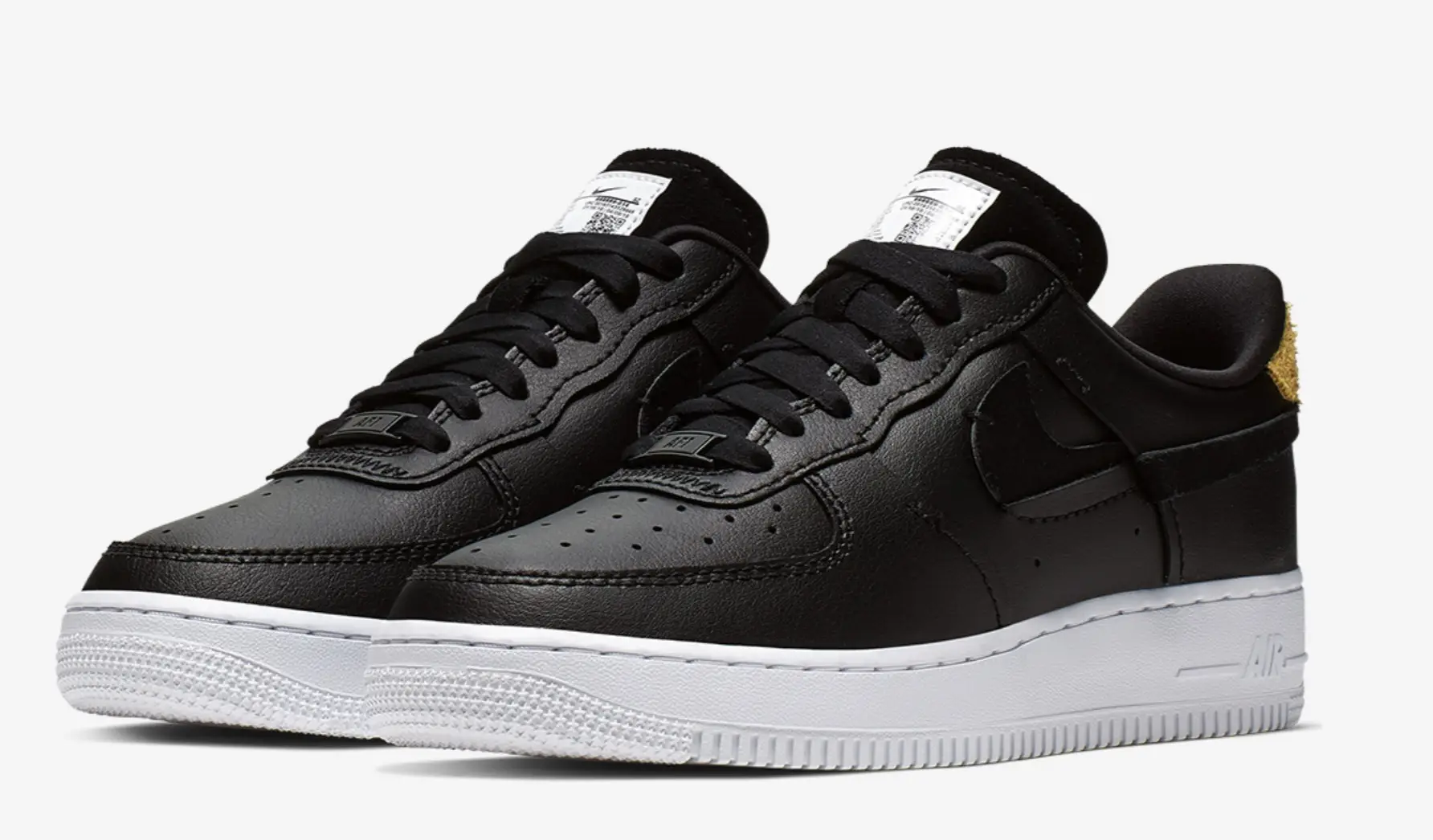 The Sell-Out Nike Air Force 1 'Vandalised' Returns In Black And Yellow ...