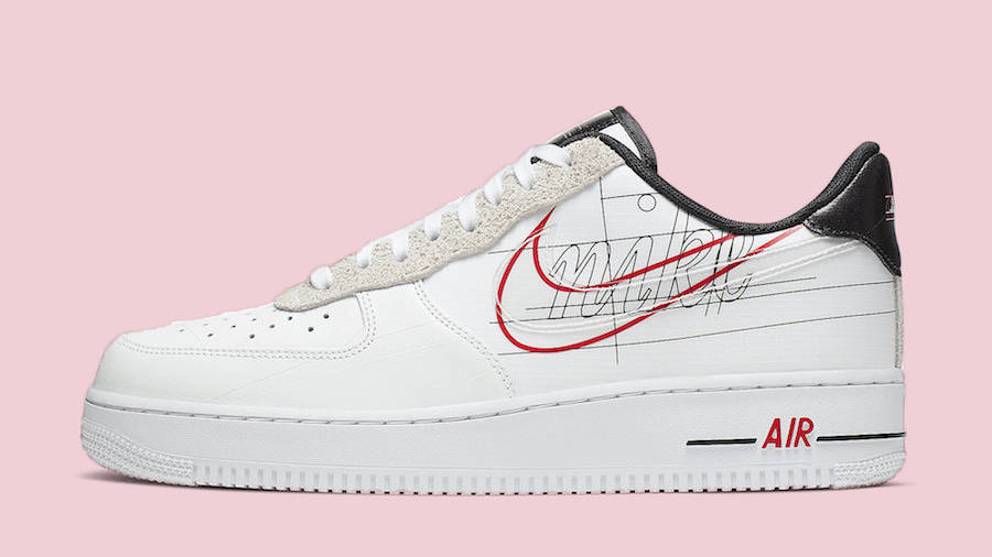 A Closer Look At The Nike Air Force 1 'Script Swoosh' | The Sole Supplier