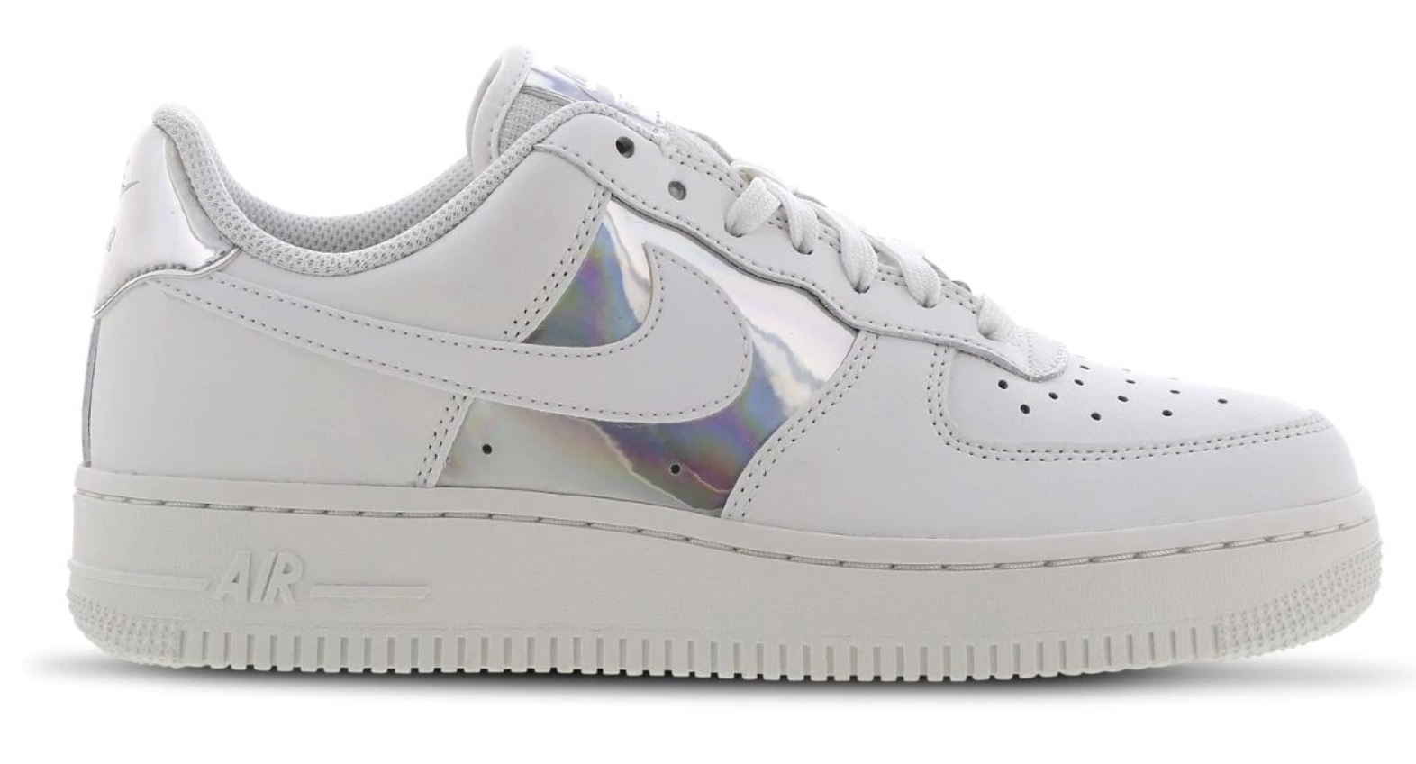 Nike Air Force 1 White Metallic Silver