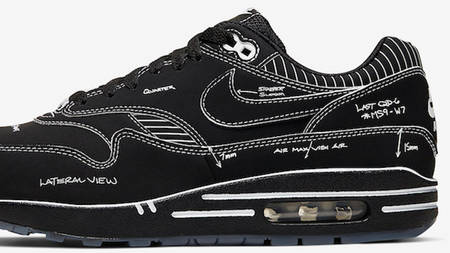 A Closer Look At The Nike Air Max 1 Black Schematic from the “Sketch To Shelf” Pack A Closer Look At The Nike Air Max 1 Black Schematic from the “Sketch To Shelf” Pack