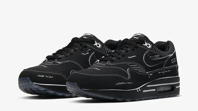 Nike Air Max Tinker Schematic Black Where To Buy CN0146-500