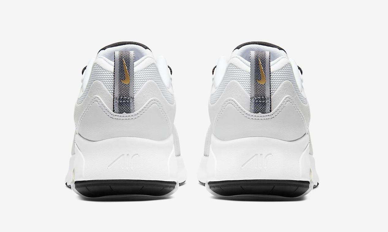 Nike Air Max 200 White Metallic Gold