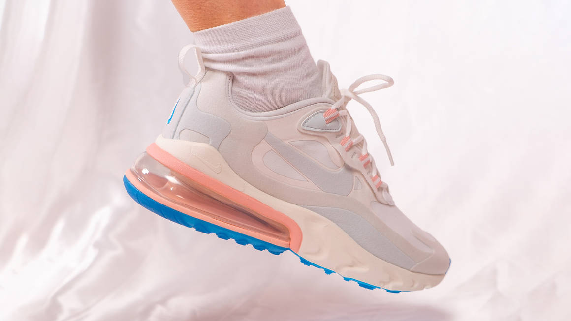 womens air max 270 react sail coral stardust