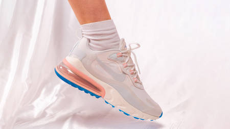 An On Foot Look At The Nike Air Max 270 React 'Coral Stardust' An On Foot Look At The Nike Air Max 270 React 'Coral Stardust'