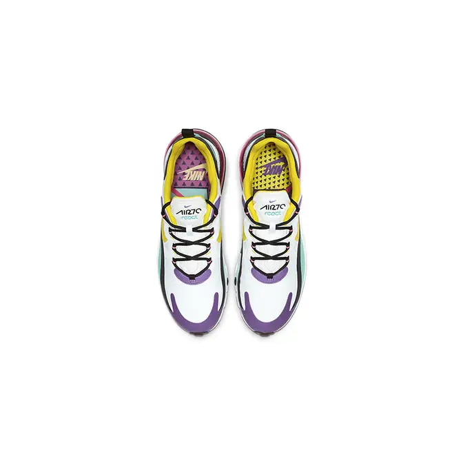 Nike Air Max 270 React Geometric Art Multi Where To Buy AO4971 101 The Sole Supplier