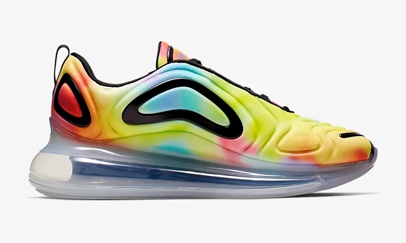The Nike Air Max 720 Has Just Been Unveiled In Multicoloured Gradients Side