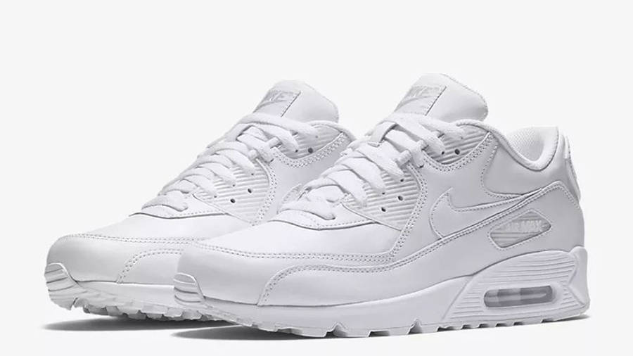 air max 90 white leather