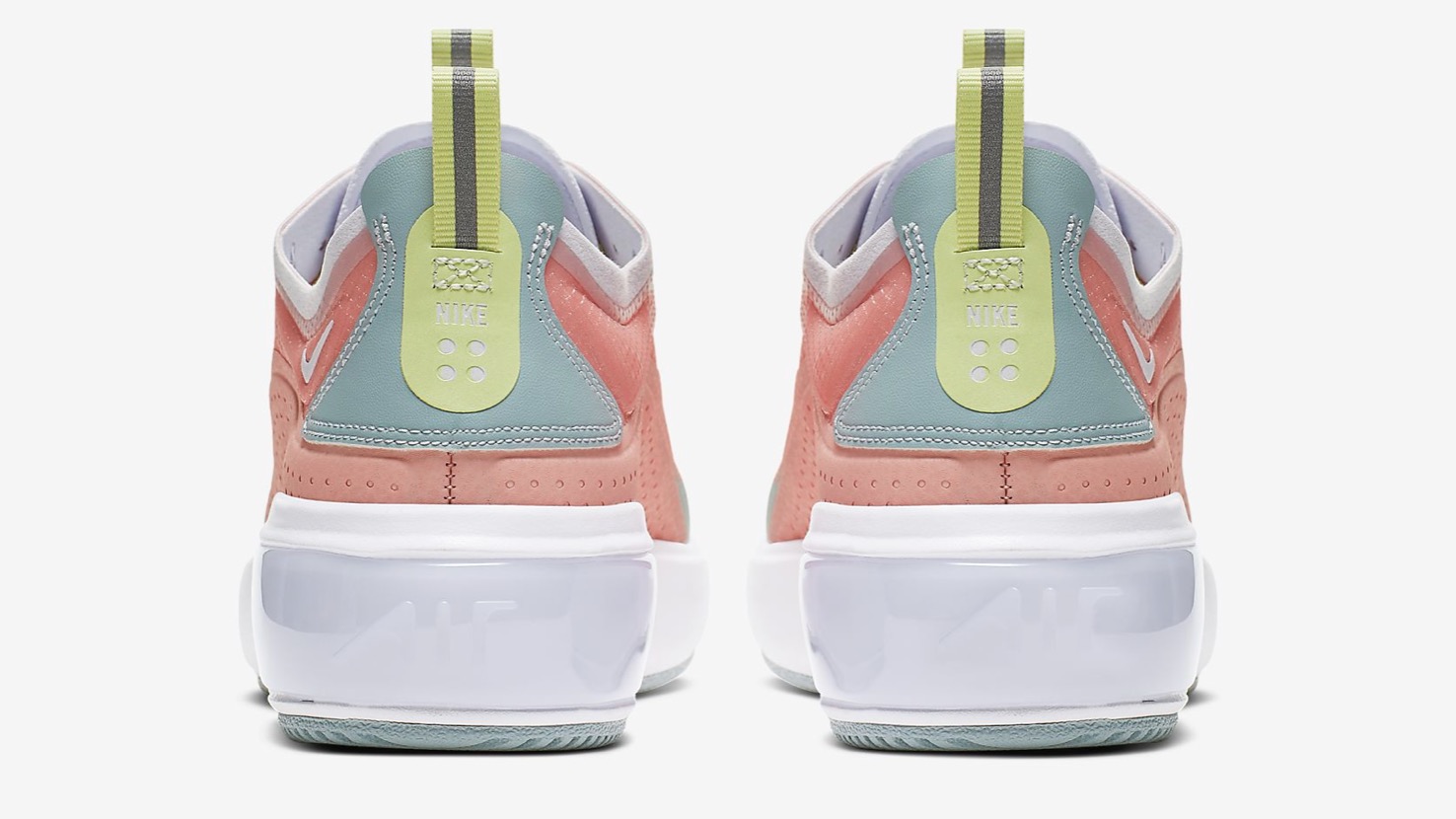 Nike Air Max Dia in Bleached Coral/Luminous Green/Amethyst Tint/Ocean Cube. back