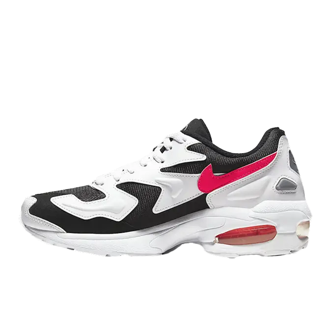 ★ Nike Air Max 2 Light White Black Pink Nike Air Max 2 Light White Black Pink Men's - AO1741-107 - US