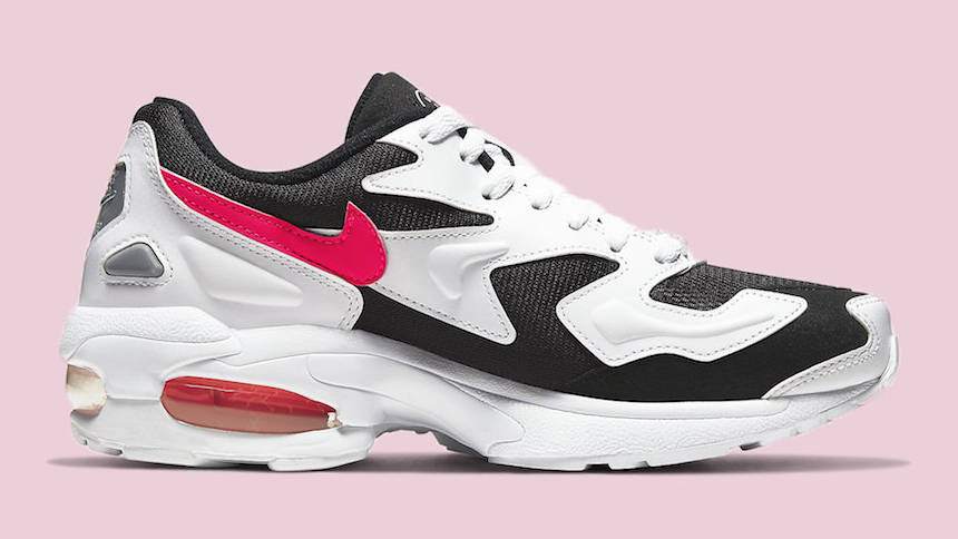 Nike Air Max2 Light White Pink Black