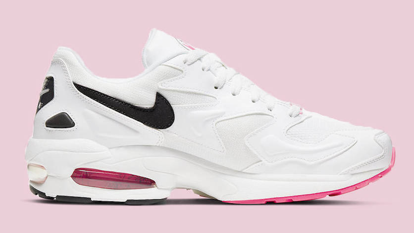 Pops Of Pink Brighten Up This Nike Air Max2 Light | The Sole Supplier