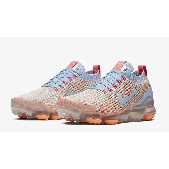 Vapormax on sale flyknit orange