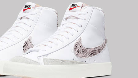 The Nike Blazer Mid Gets Adorned In Snakeskin The Nike Blazer Mid Gets Adorned In Snakeskin