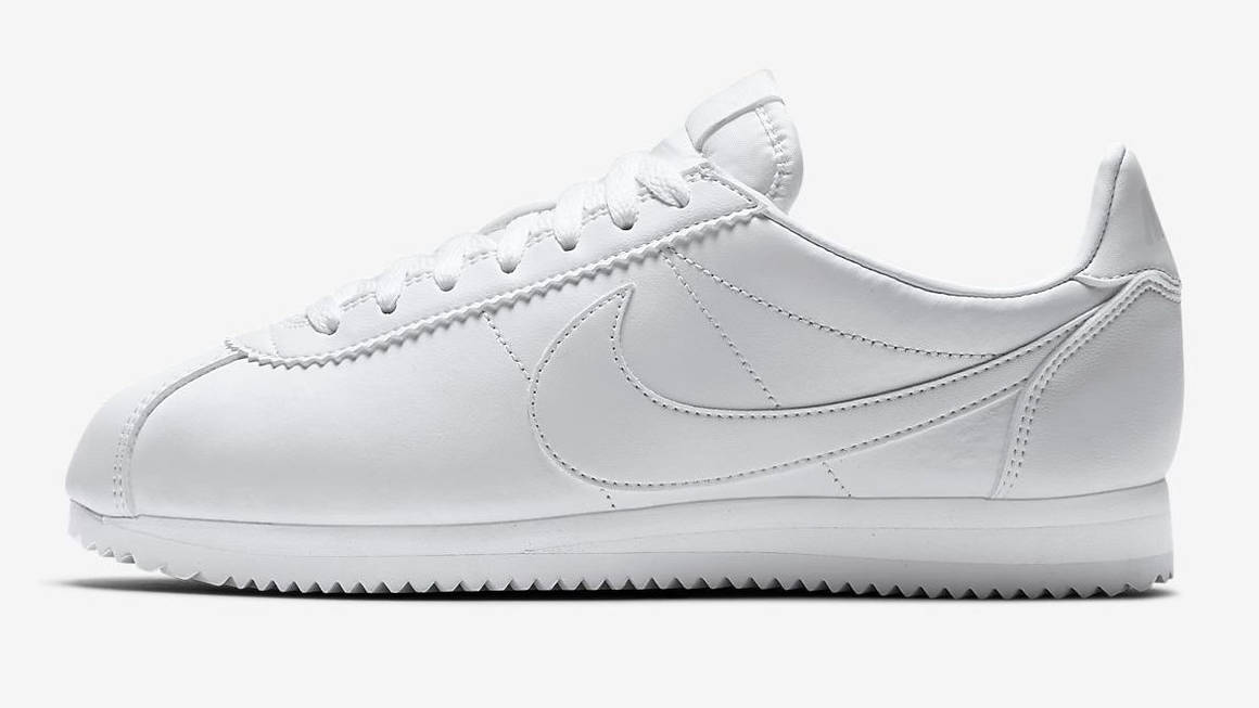 Refresh Your Rotation With This Triple White Nike Cortez | The Sole ...