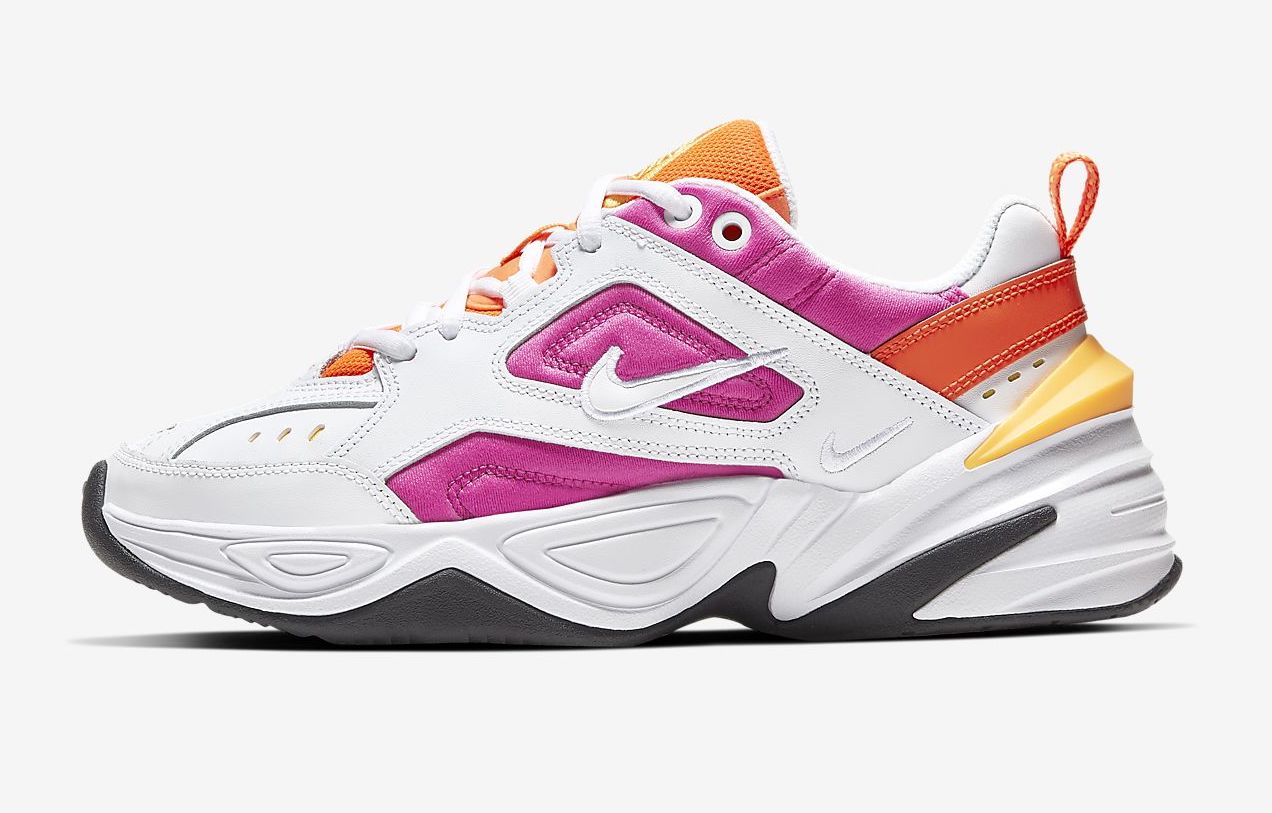 Nike M2K Tekno White Laser Fuchsia