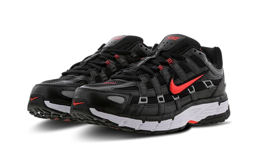 nike p6000 black red