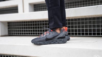 Nike React Element 55 Grey Black 