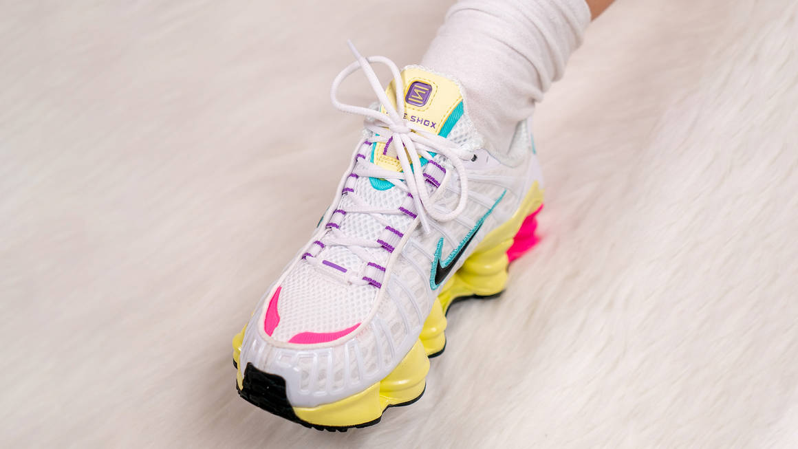 nike shox neon green