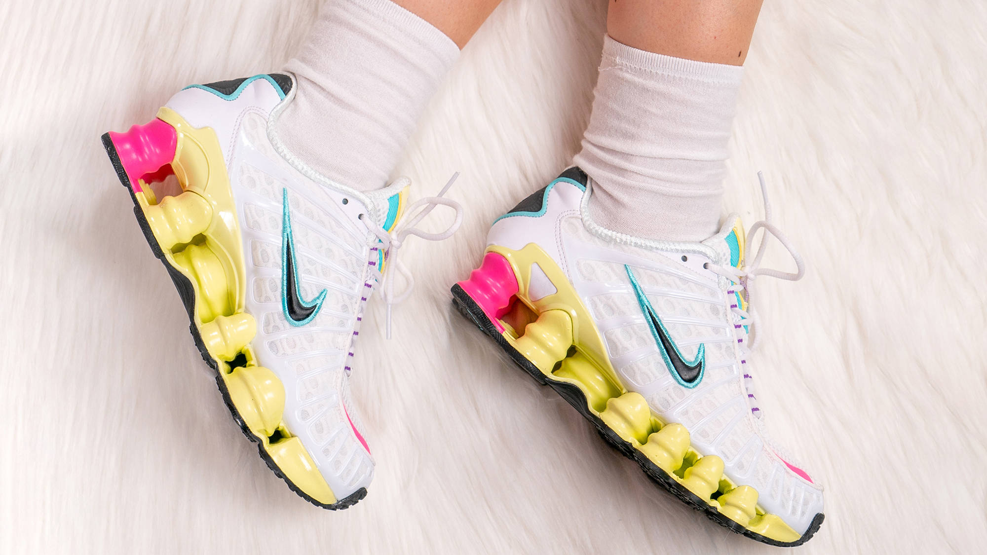 nike shox rainbow