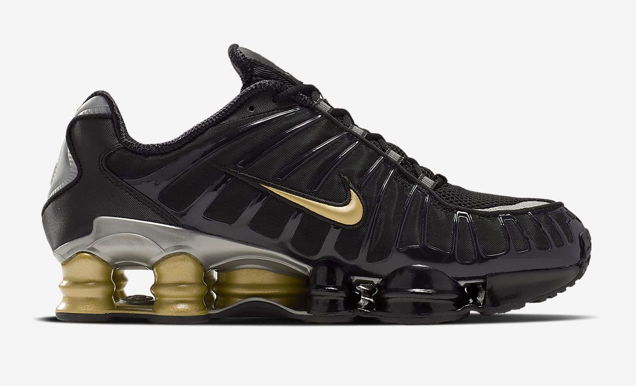 Nike Shox TL Neymar Jr. Metallic Gold Black