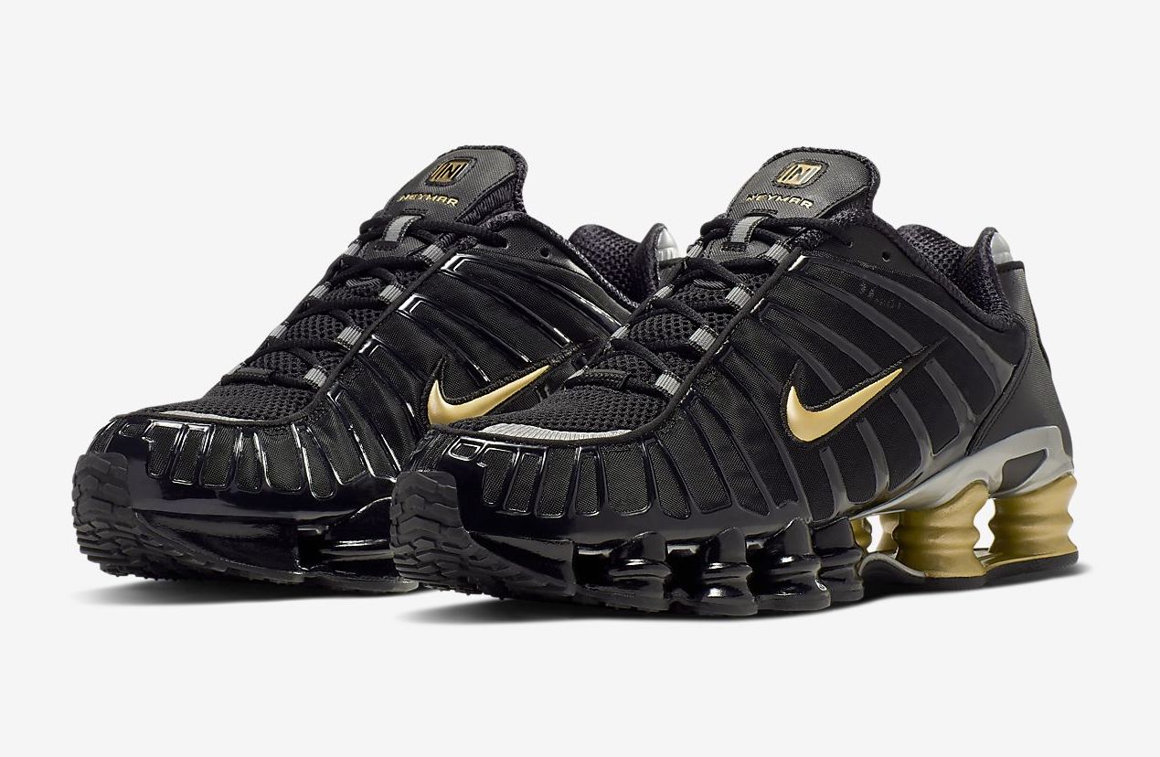 Nike Shox TL Neymar Jr. Metallic Gold