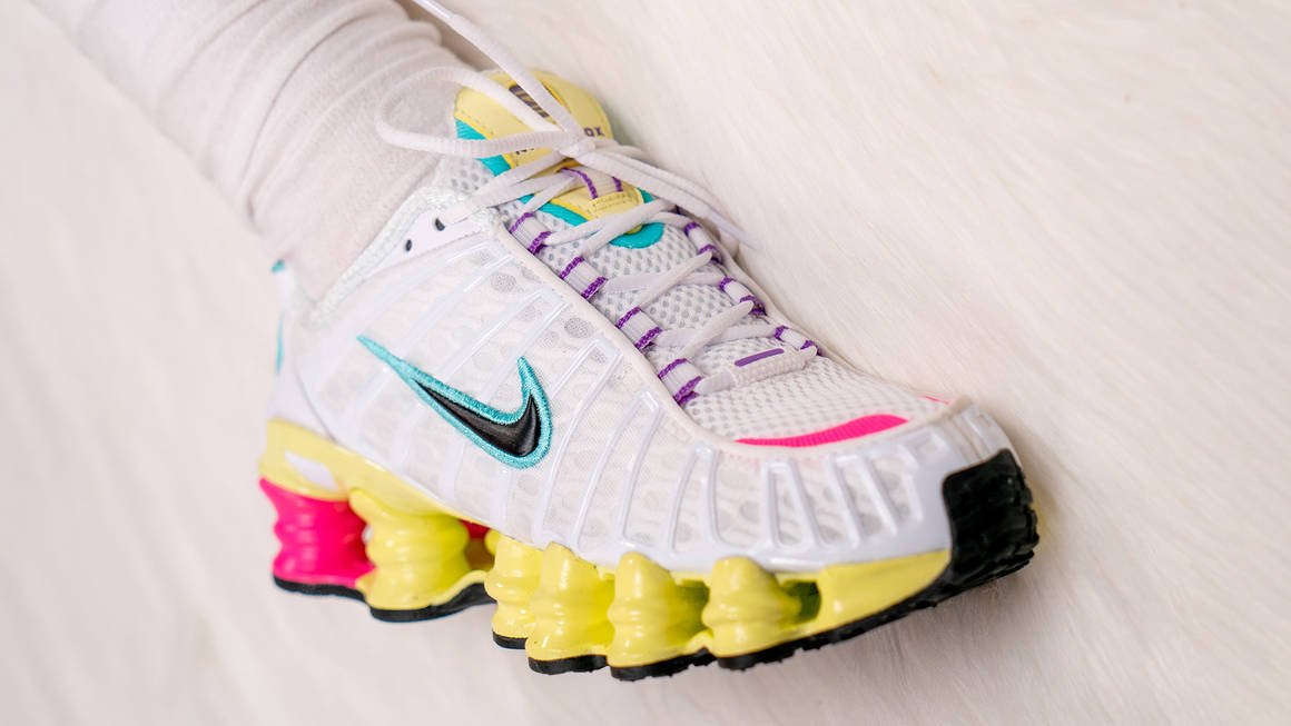 nike shox neon green