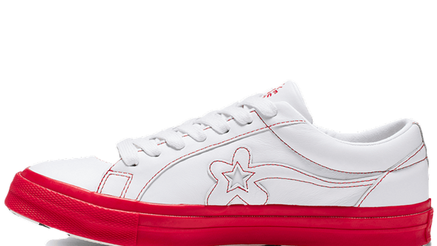red and white golf le fleurs