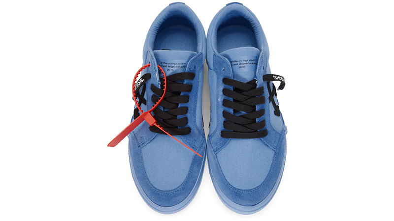 SSENSE x Off-White Vulcanized Low Blue