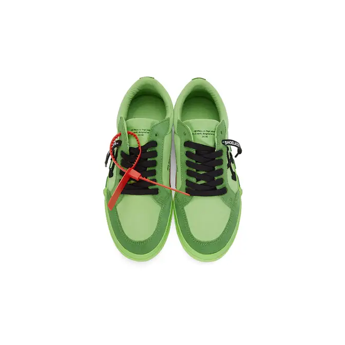 Off-White c/o Virgil Abloh Ssense Exclusive Green Low Vulcanized