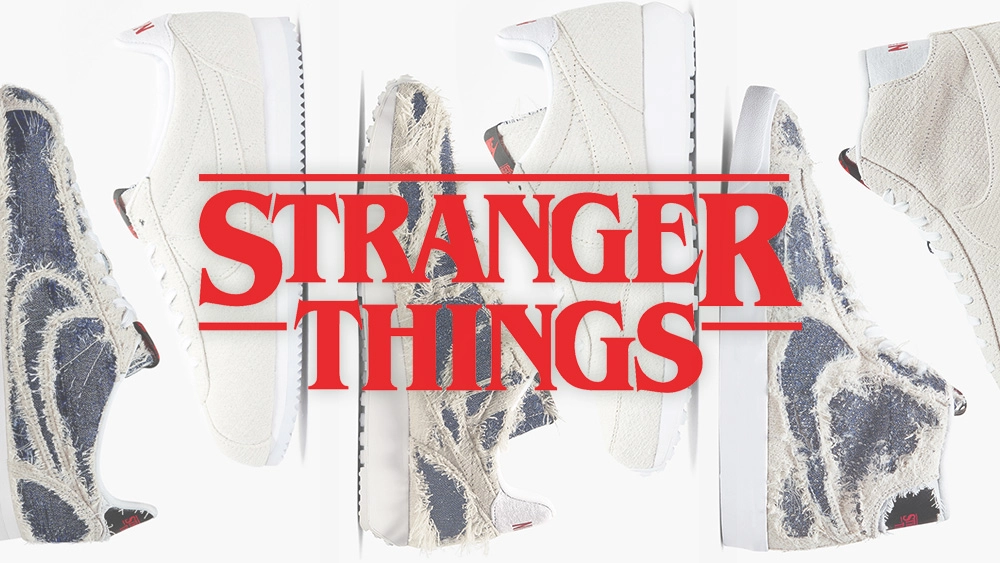 Stranger Things x Nike site Collaboration