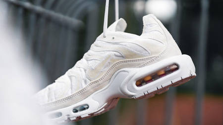 Deconstructed Vibes Feature On The Nike TN Air Max Plus &#8216;White&#8217;