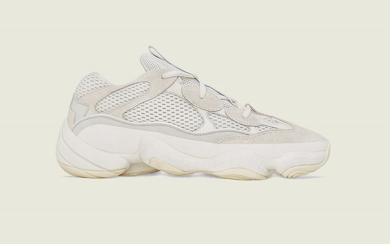 Yeezy 500 Bone White side